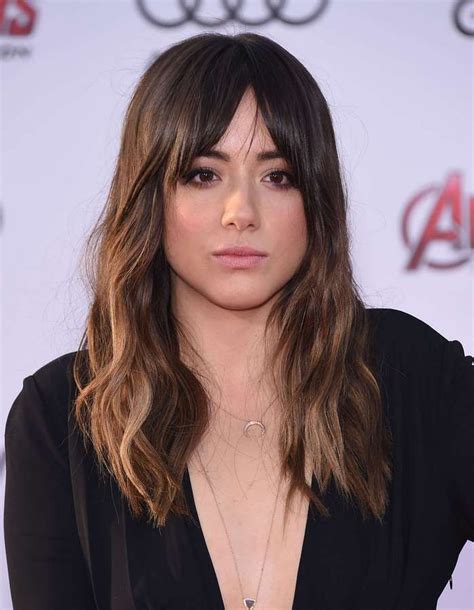 chloe bennet bangs|10 Bangs ideas .